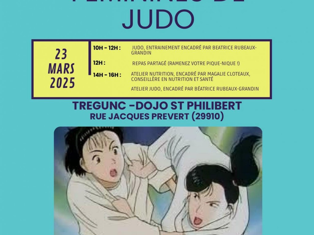 Image de l'actu 'DIMANCHE 23 MARS 2025 : ENTRAINEMENT DEPARTEMENTAL FÉMININES au Dojo'