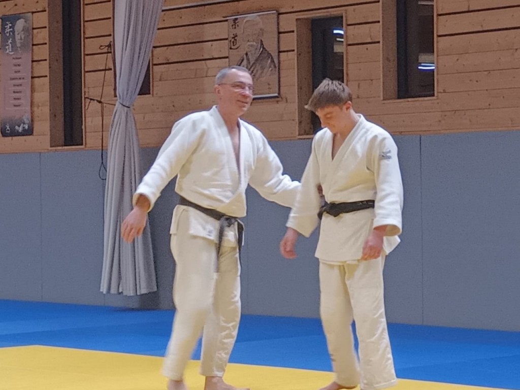 Image de l'actu 'SAMEDI 14 FEVRIER 2026 : REMISE DE CEINTURE NOIRE 1ER DAN à TITOUAN DESOUCHES'