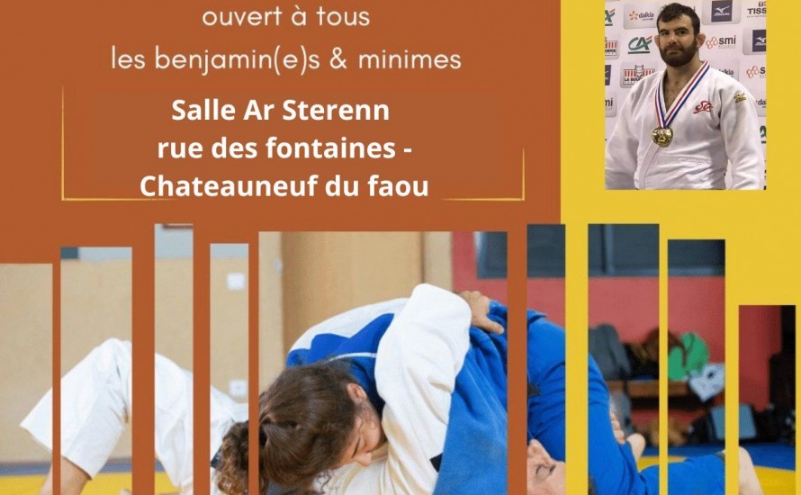 DIMANCHE 15 MARS 2025 : ENTRAINEMENT ELITE JUDO 29 à CHATEAUNEUF-DU-FAOU